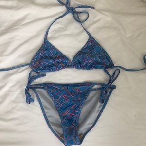American apparel bikini swimsuit top and bottom size small